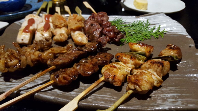 Japanese Food on a Stick