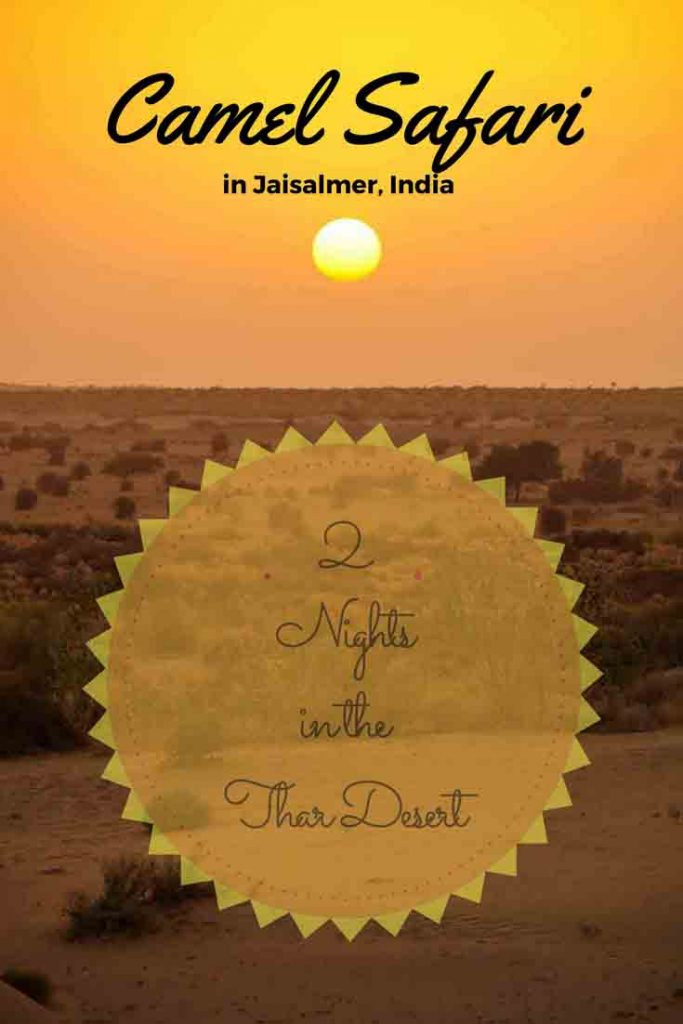 Camel Safari in Jaisalmer