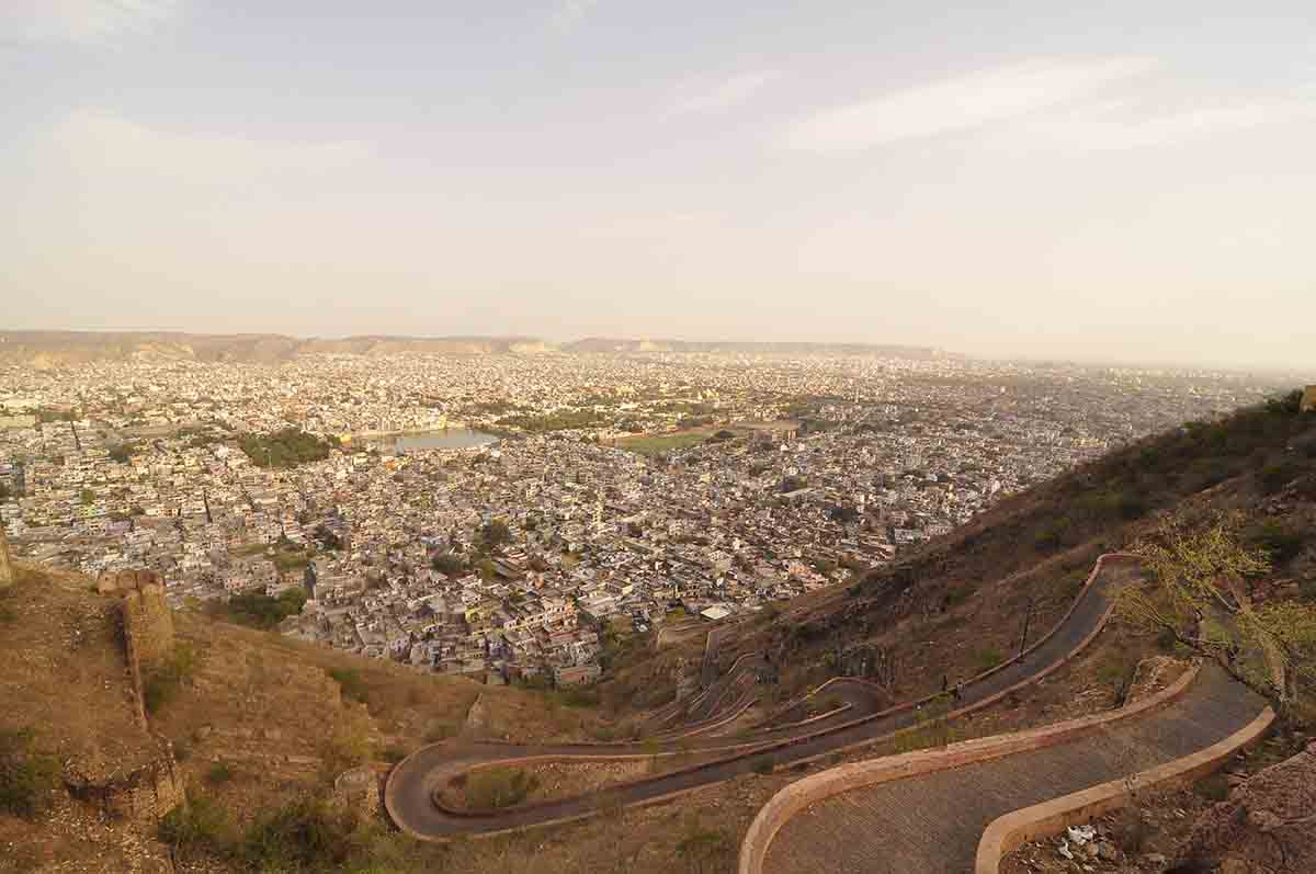 Sunset at Narhargarh Fort Sunset at Narhargarh Fort