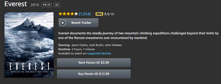 Everest the movie