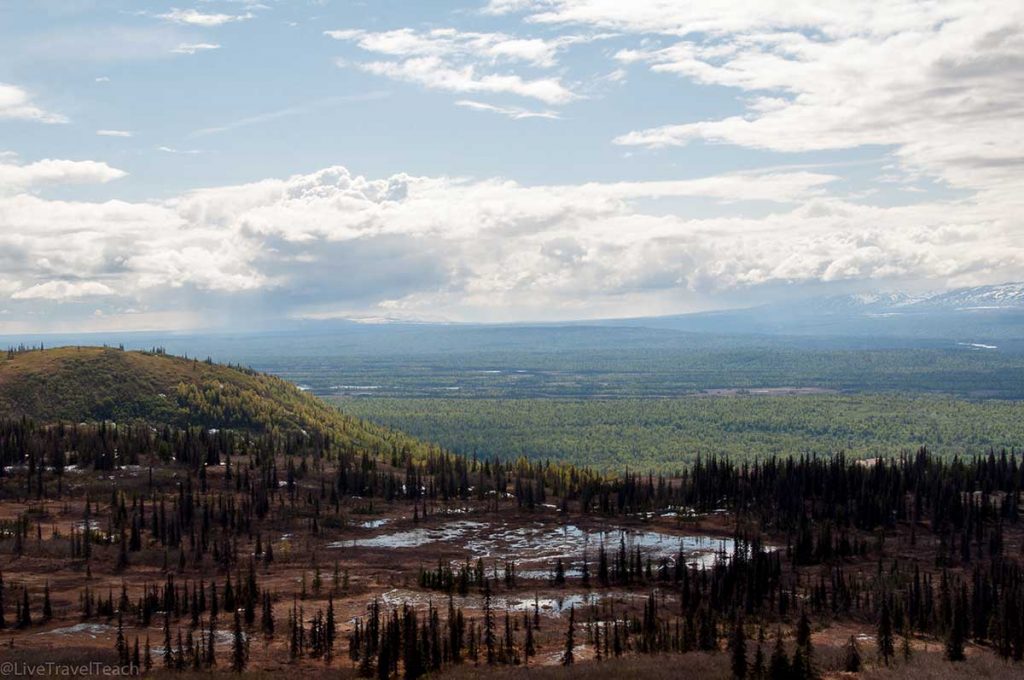 Denali, the Ruth Glacier, Foraker, and Moose's Tooth