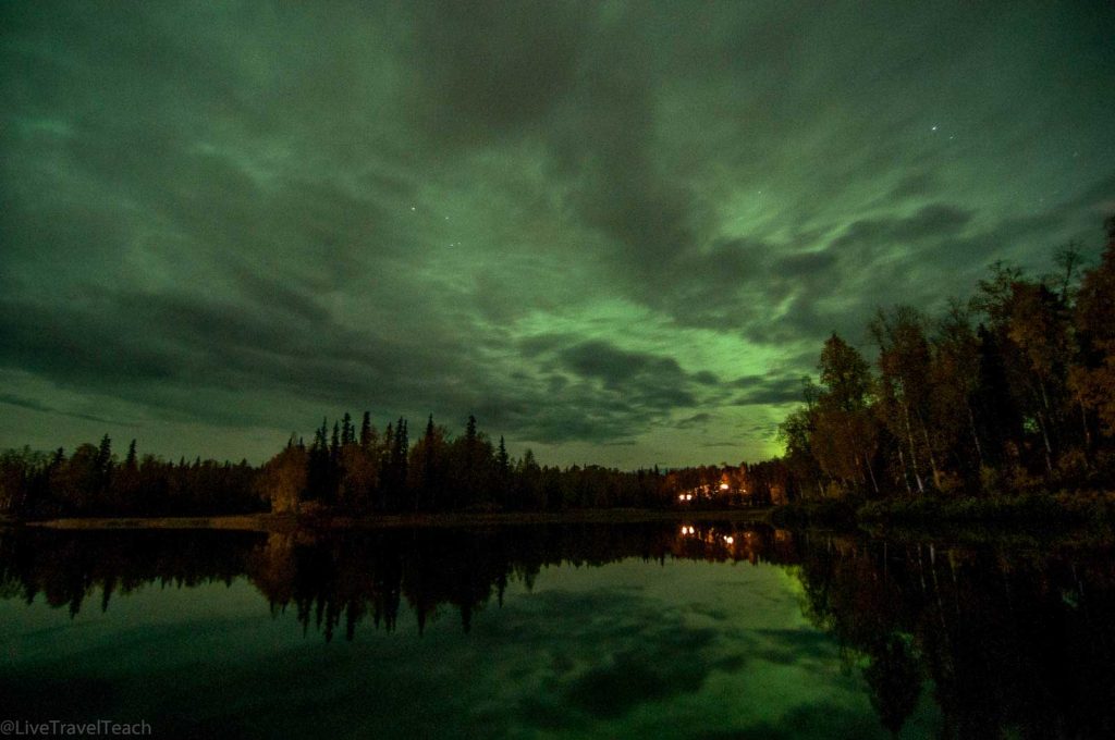 Northern Lights in Anchorage, Alaska