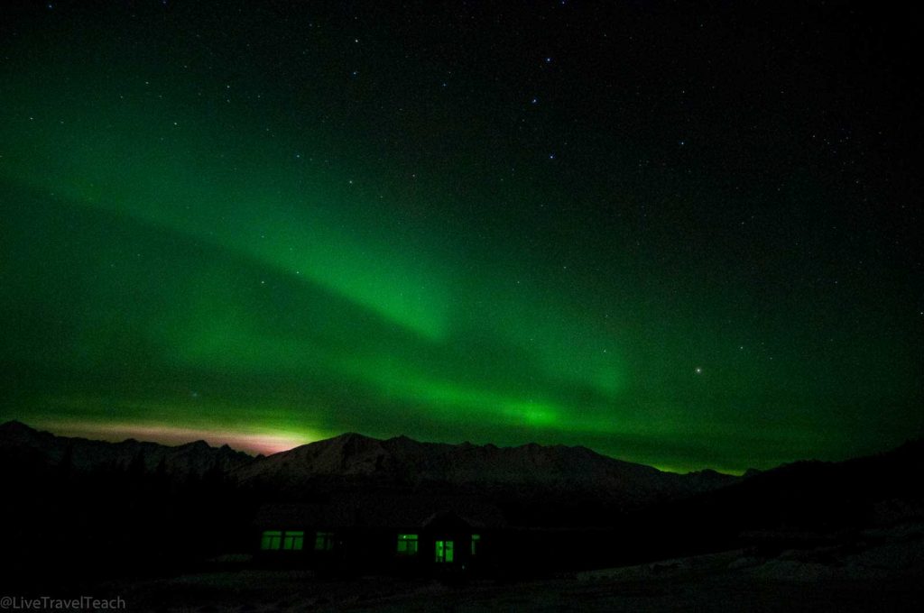 Northern Lights in Anchorage, Alaska
