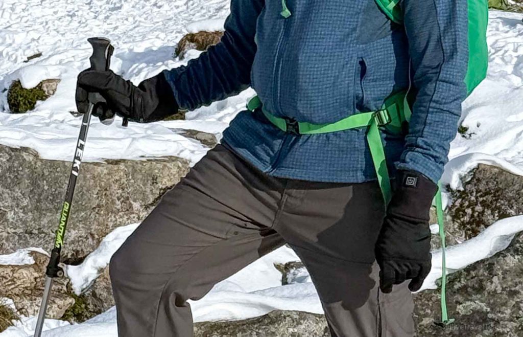 Weston Heated Glove Liners Mike Still wearing Weston Heated Gloves