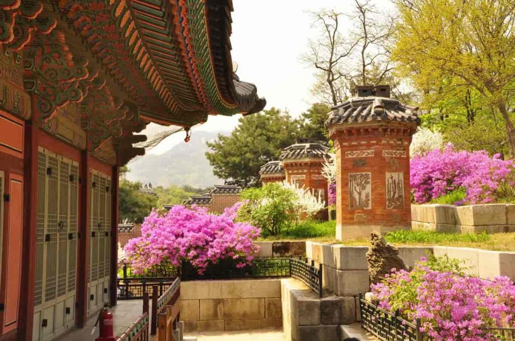 Palaces of Seoul, South Korea Gyeongbukgung Palace