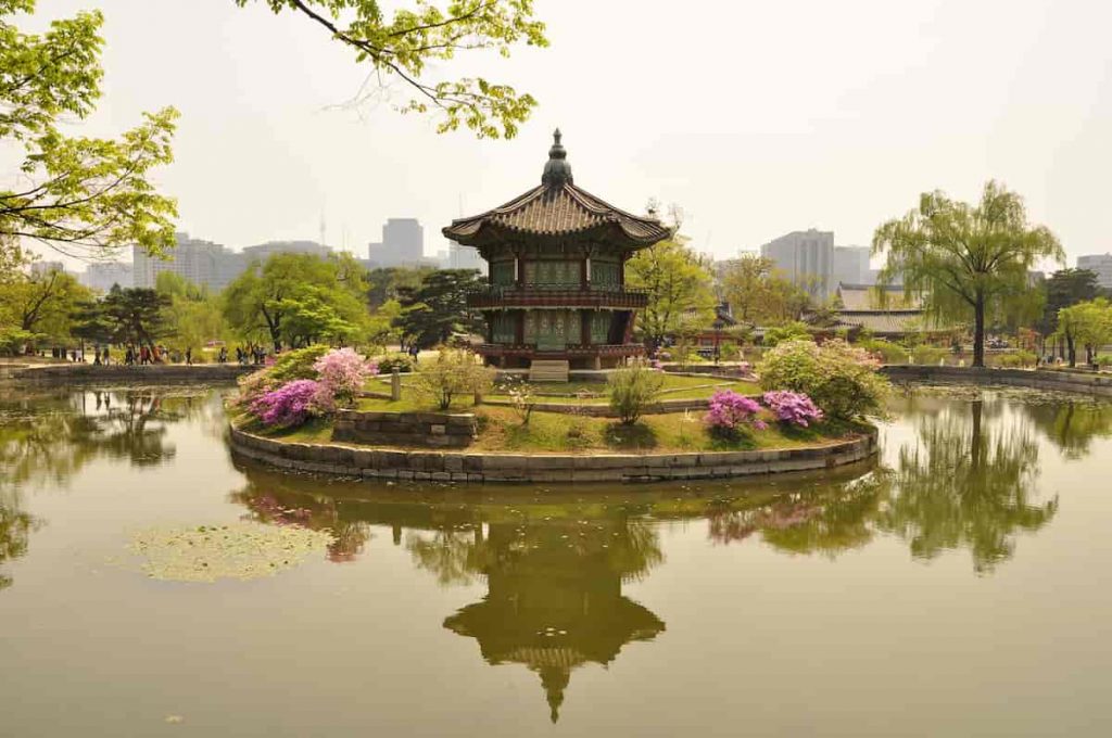 Palaces of Seoul, South Korea One of the Palaces of Seoul, South Korea