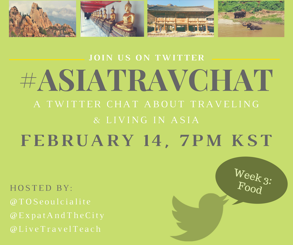 AsiaTravChat – A weekly Twitter Chat about Living & Traveling in Asia