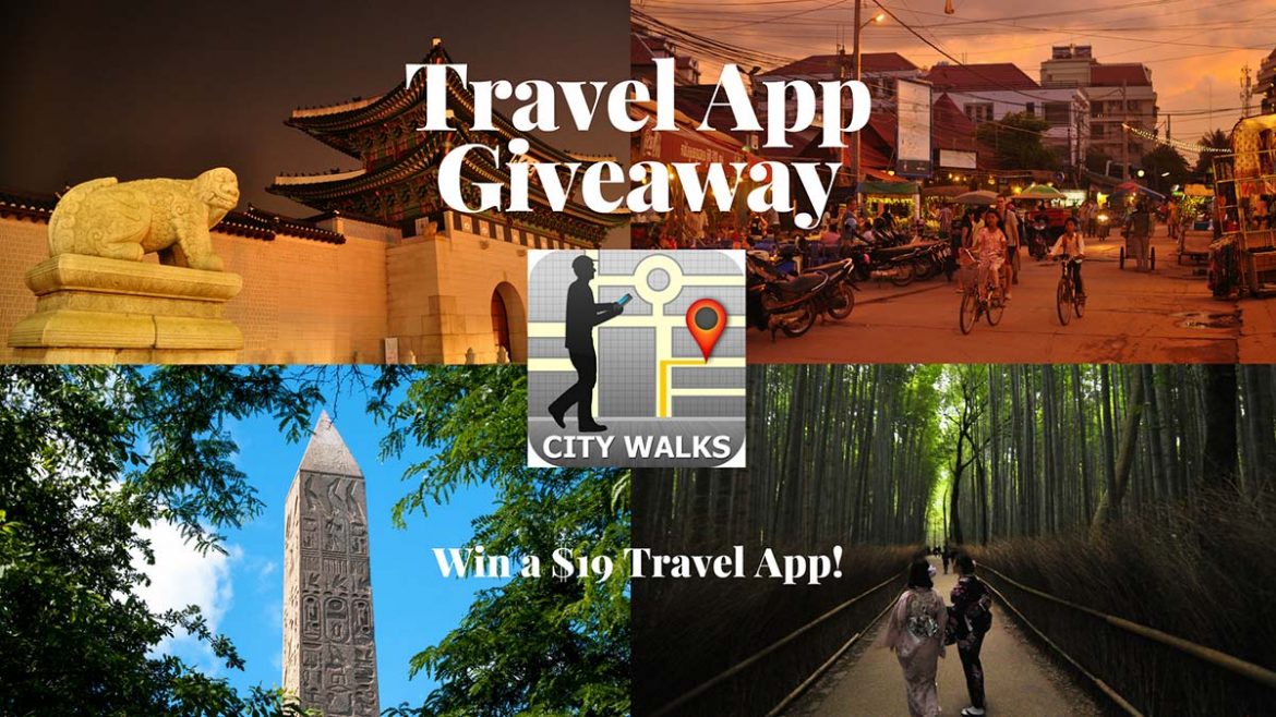 Giveaway – FREE Walking Tour Travel App!