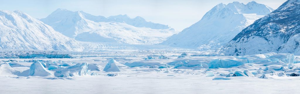 Knik Glacier. Alaska