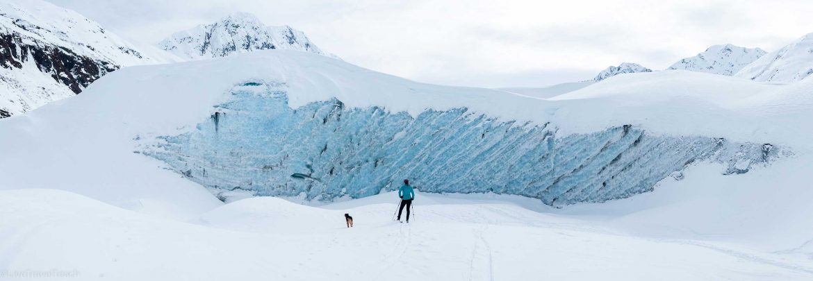 Skiing to Skookum Glacier – Social Distancing like an Alaskan