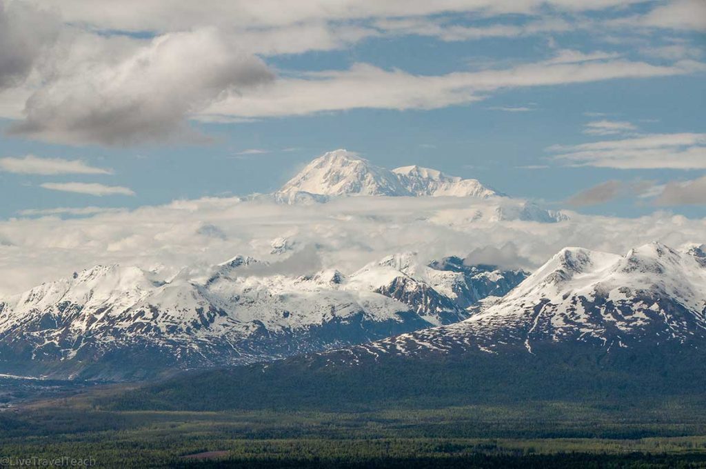 stunning view of Denali