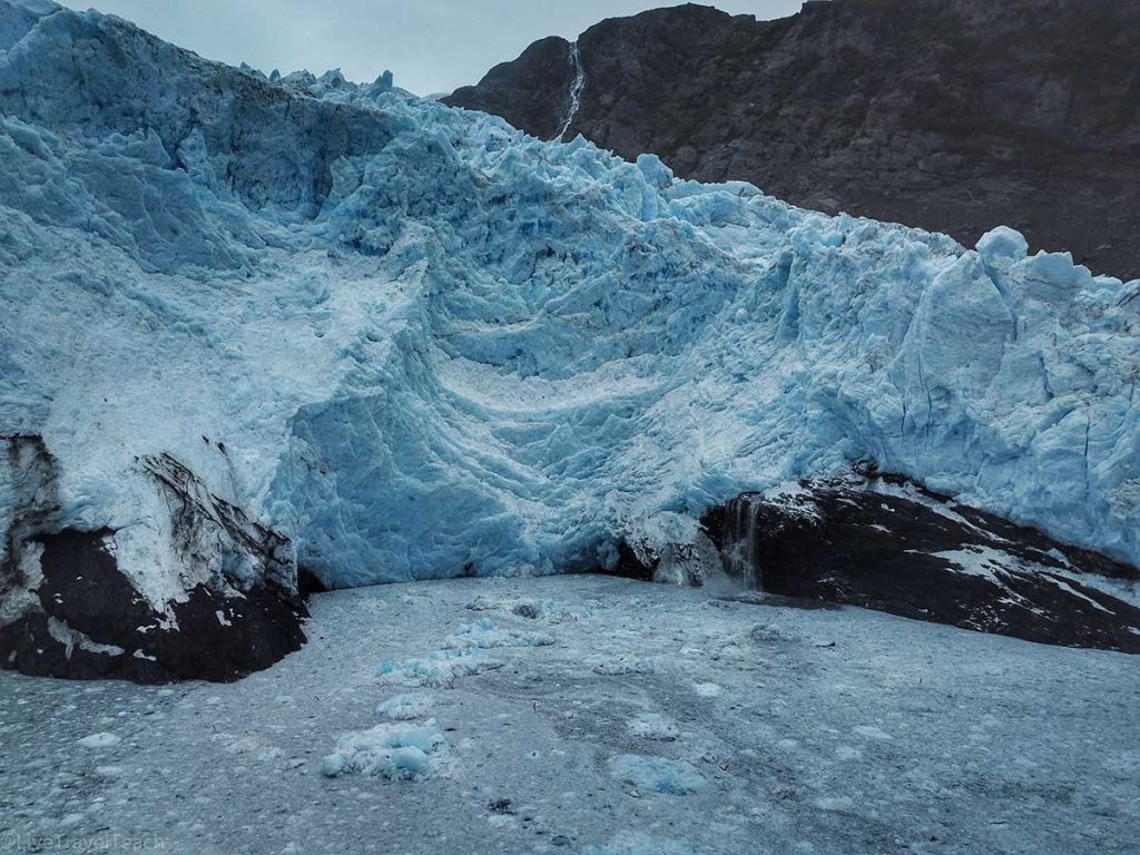 a glacier in Alaska