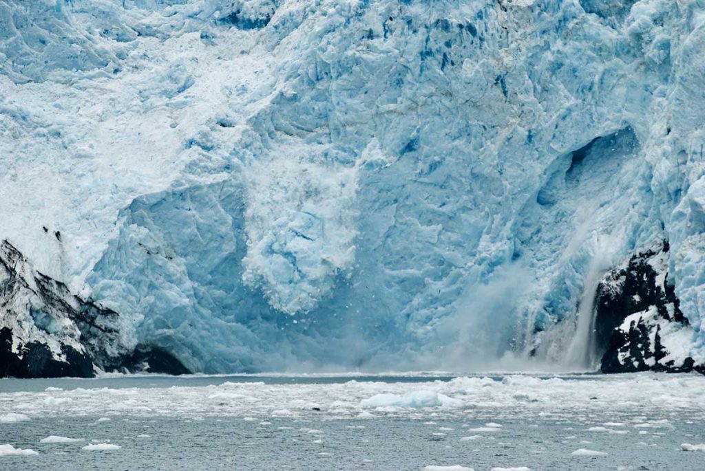 Beloit Glacier Calving