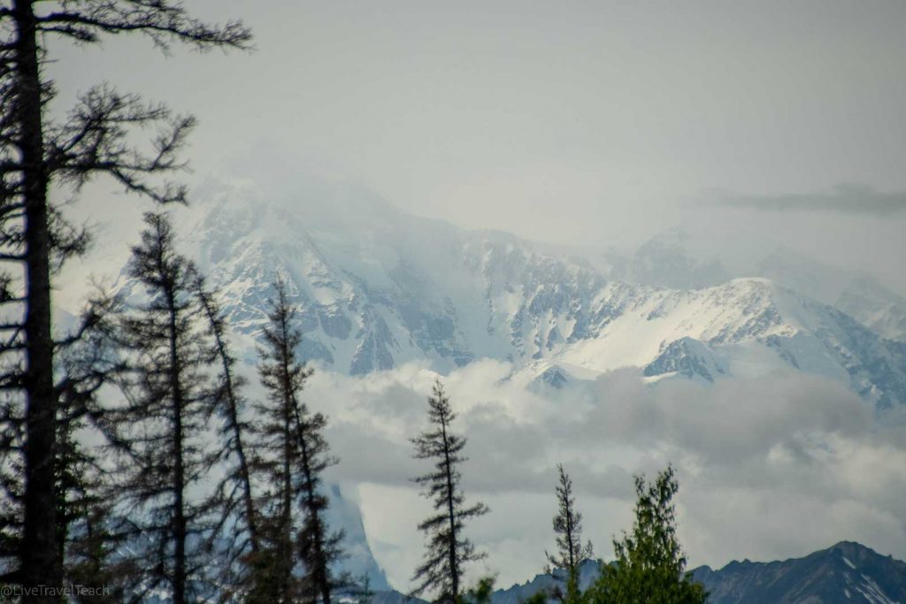 snow-covered peaks of Denali 