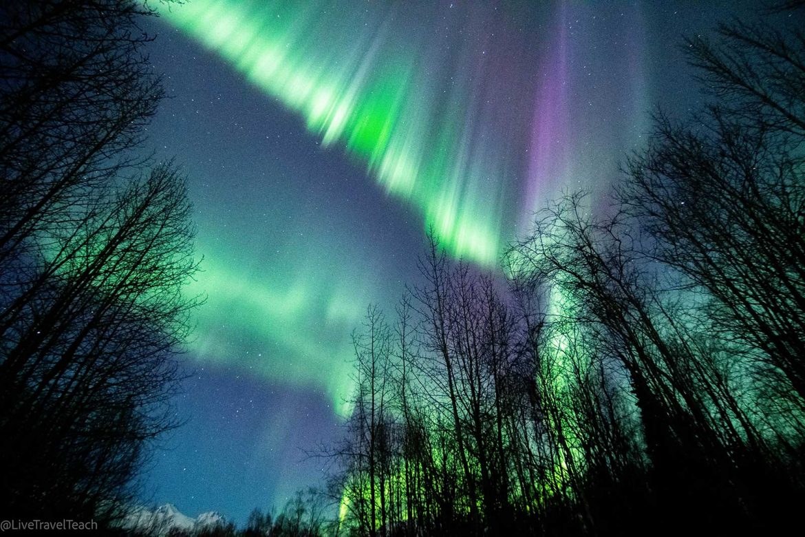 Photographing Northern Lights in Anchorage Alaska