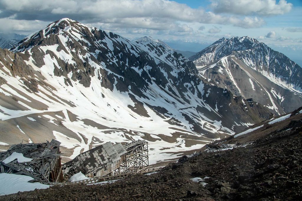  the remains of the Bonanza Mine