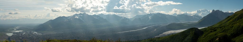 Blackburn, Donoho, and the whole glacial valley panoramic view