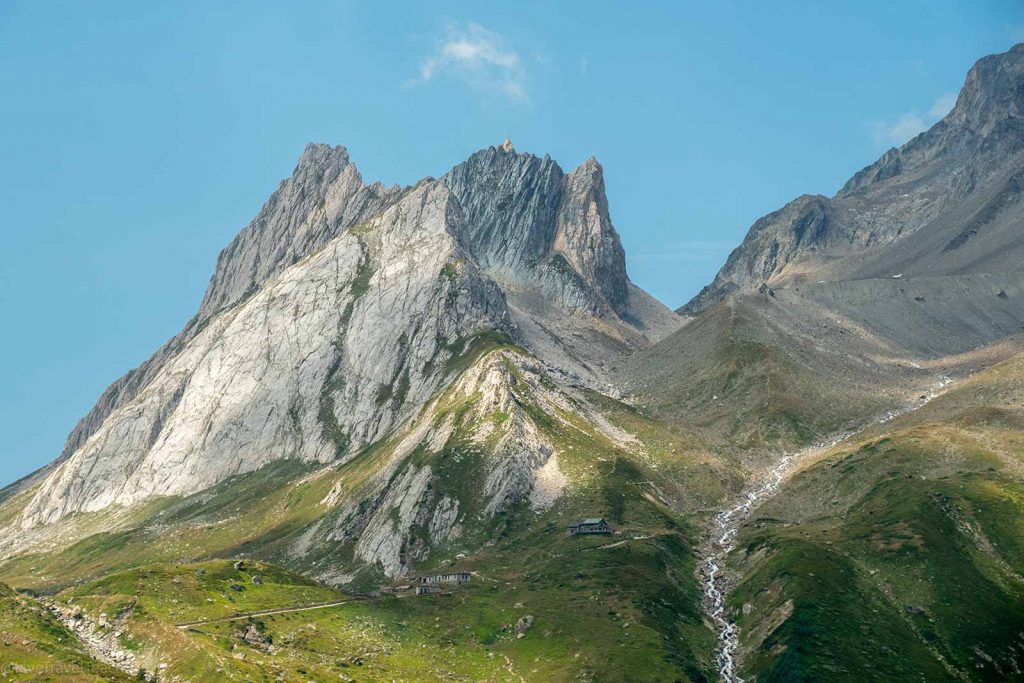 Tour du Mont Blanc the Pyramides Calcaires