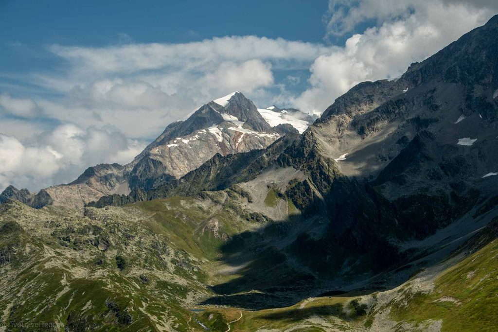 Tour du Mont Blanc the Mont Blanc massif