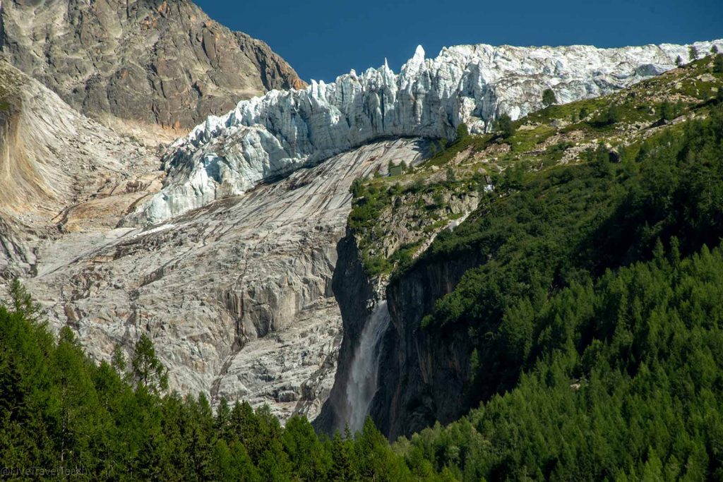 Tour du Mont Blanc Argentière Glacier