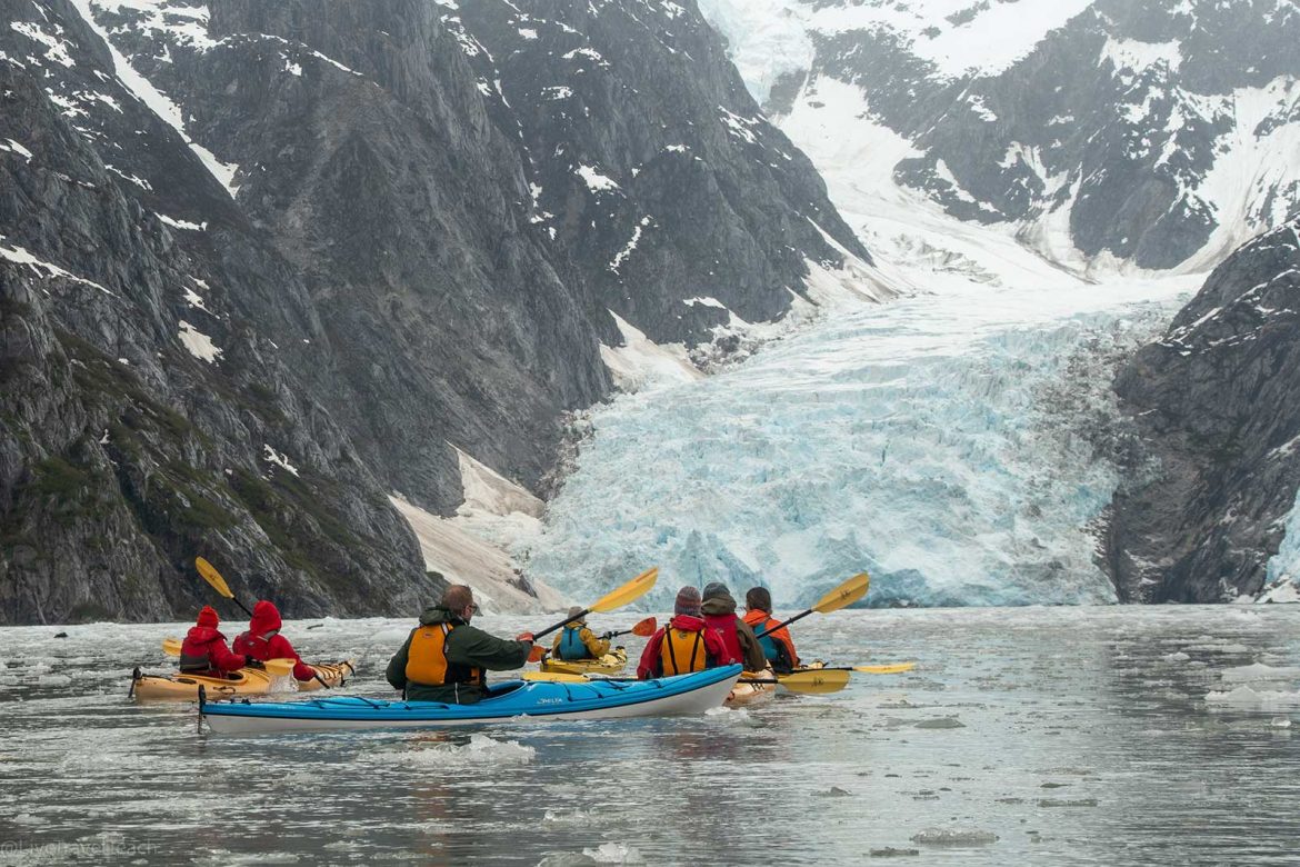 Kenai Fjords Kayak at Northwestern Glacier with Alaska Geographic
