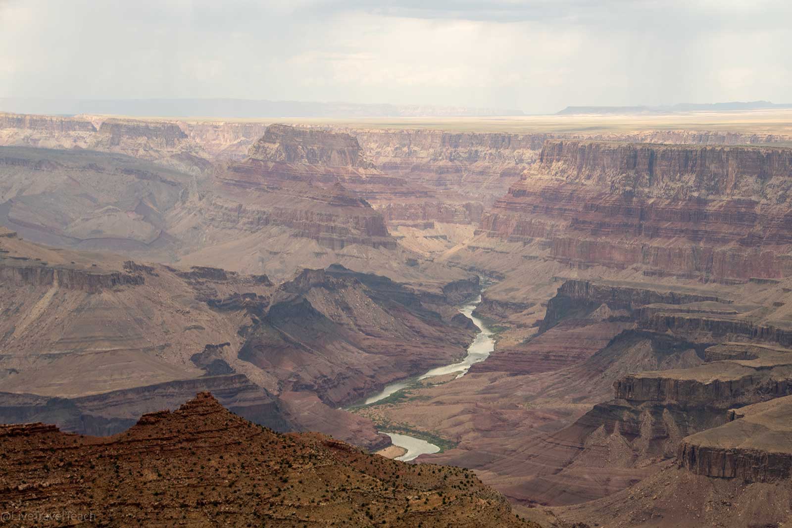 an overhead view of the grand canyon