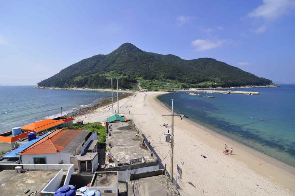 Bijin Island beach South Korea Bijin Island beach South Korea