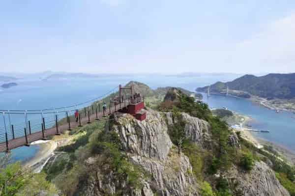 ridge hike Saryangdo island South Korea ridge hike Saryangdo island South Korea