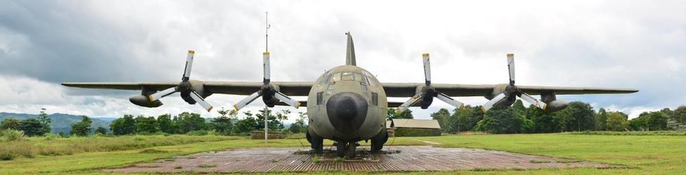 Places to See in Vietnam Military airplane on display at Khe Sanh