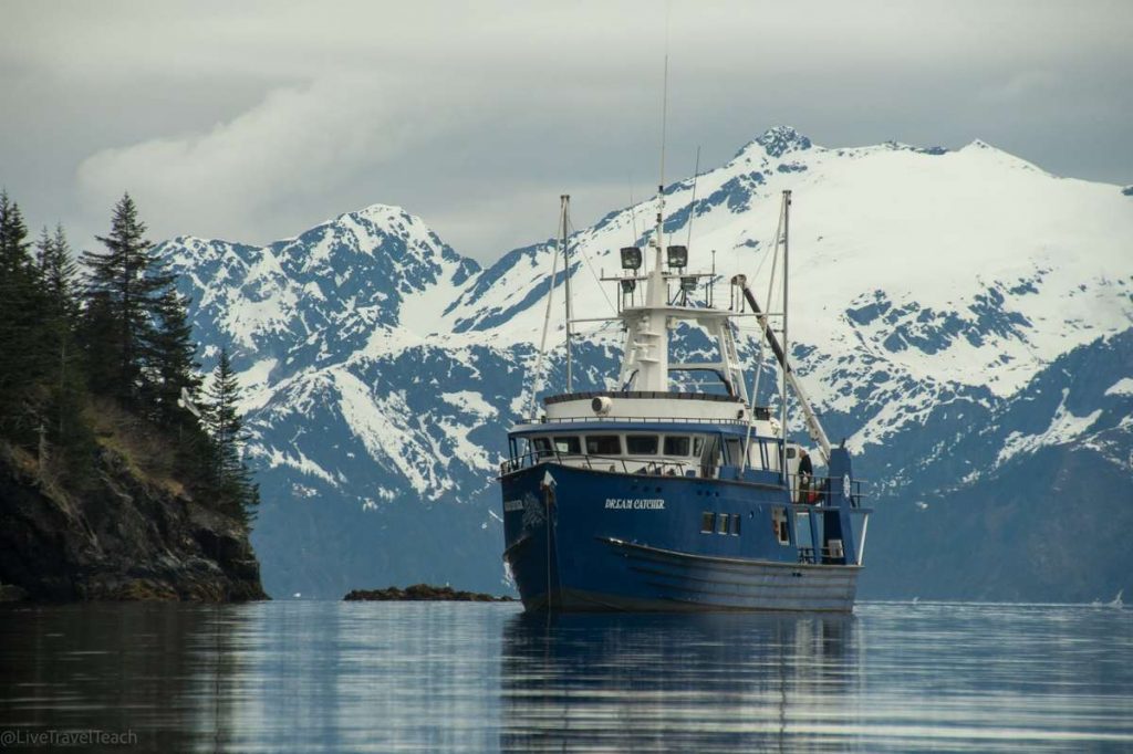 a fishing vessel in Alaska